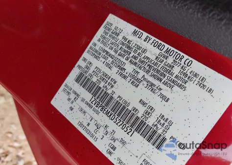 2013 Ford Mustang V6 Premium из США, поврежденный, VIN 1ZVBP8EMXD5270521